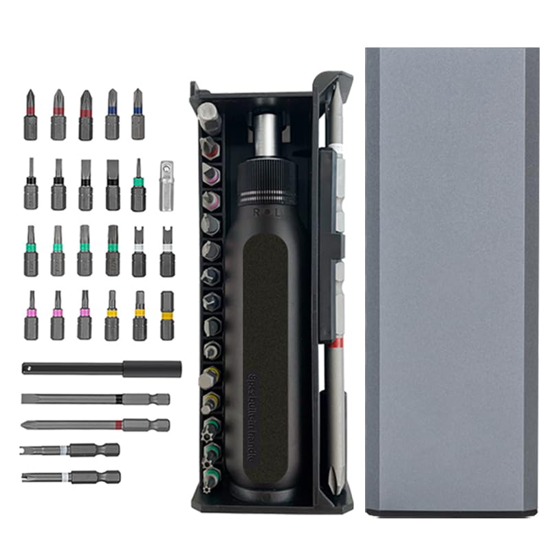 Pozlle 28-in-1 precise ratchet screwdriver set, robust and durable, portable