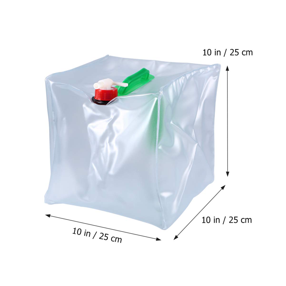 KESYOO Collapsible Folding Water Carrier Portable Water Container for Camping Travel Gardening Tough Space Saving Design for Outdoor Activities