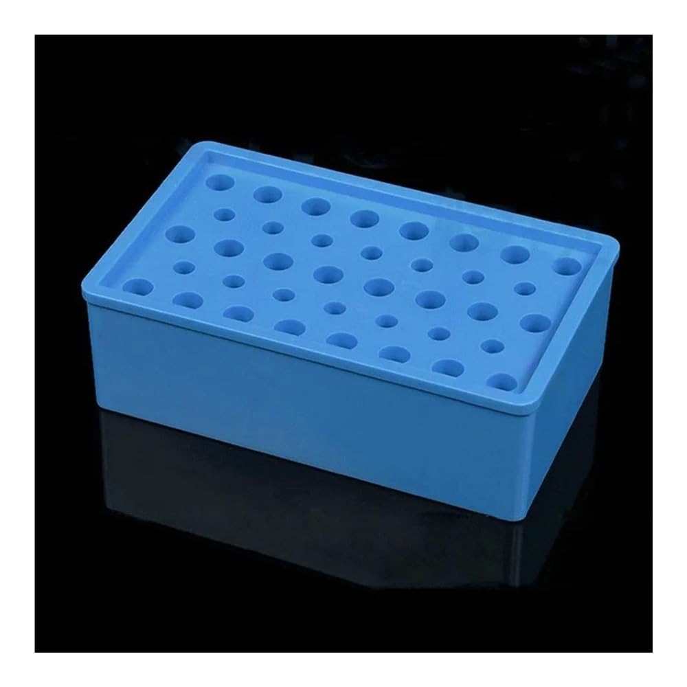 1 pezzo Contenitore for ghiaccio da laboratorio for provette da centrifuga PCR da 0,2/0,5/1,5/2 ml Supporto for contenitori Forniture da laboratorio(38hole)