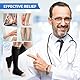 Medizinische Kompressionsstrümpfe Damen und Herren, Kompressionssocken Thrombosestrümpfe Offene Spitze, Stützstrümpfe 20-30 mmHg Klasse 2 für Krampfadern, Schwangerschaft, Reise, Alltag