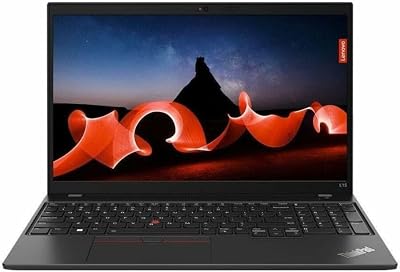 Lenovo ThinkPad L15 (Latest Model) Ryzen 5 PRO 5650U 6-Core 256GB SSD 16GB RAM FHD (1920x1080) IPS Non Touch Windows 11 Professional, Black (Renewed)