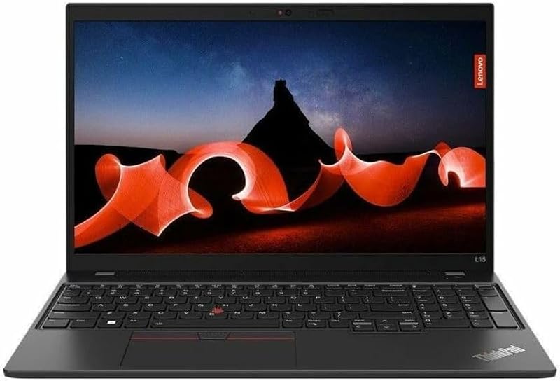 Lenovo ThinkPad L15 (Latest Model) Ryzen 5 PRO 5650U 6-Core 256GB SSD 16GB RAM FHD (1920x1080) IPS Non Touch Windows 11 Professional, Black (Renewed)