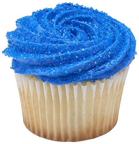 DecoPac Sanding Sugar | Blue Edible Sugar Sprinkles | 33oz | Edible Sanding Sugar in Handheld Container | Made In USA | Sugar Sprinkle Mix For Cakes, Cupcakes, Cookies, Extra Large Pack | 33 Ounce - Blue by DecoPac - Image 4