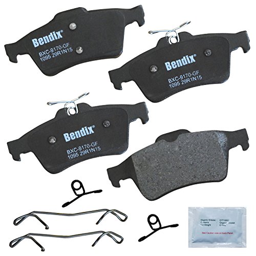 Bendix Priority1 CFC1095 Rear Brake Pads for BLS,Cobalt,Vectra,Focus,Connect,S-Type,Super V8,Plas,XF,XJ,XJ8,XJR,XK,XKR,Mazda 3,Sport,5,Benz G550 4x4,Peugeot 508,Solstice,Laguna,Saab 9-3,X,Sky,Volvo by Bendix - Used condition - US$18.66