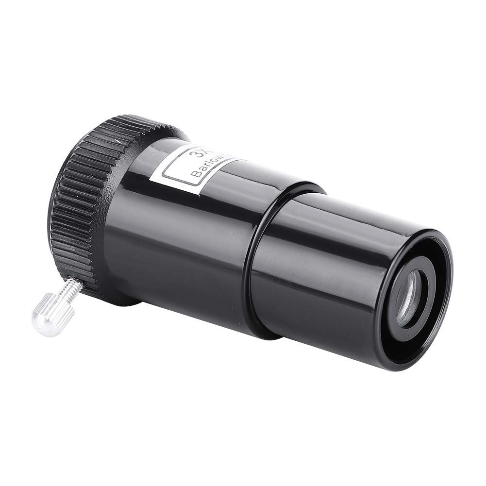 Lente Barlow 3X de 0,96 Pulgadas/24,5 Mm de Plástico para Oculares de Telescopios Astronómicos Barlow Es Liviano y está Diseñado para Durar para Observar Las Estrellas Lente de