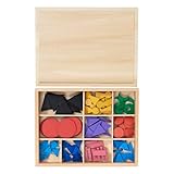 Montessori Store Symboles grammaticaux Basiques en Bois avec boîte