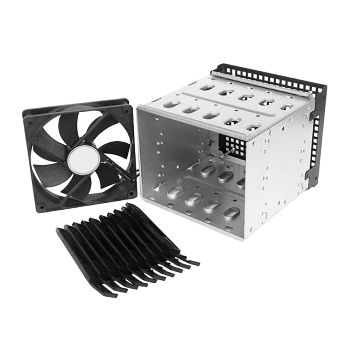 Soporte de Montaje para Disco Duro 3, 5 Pulgadas 5 Capas Acero