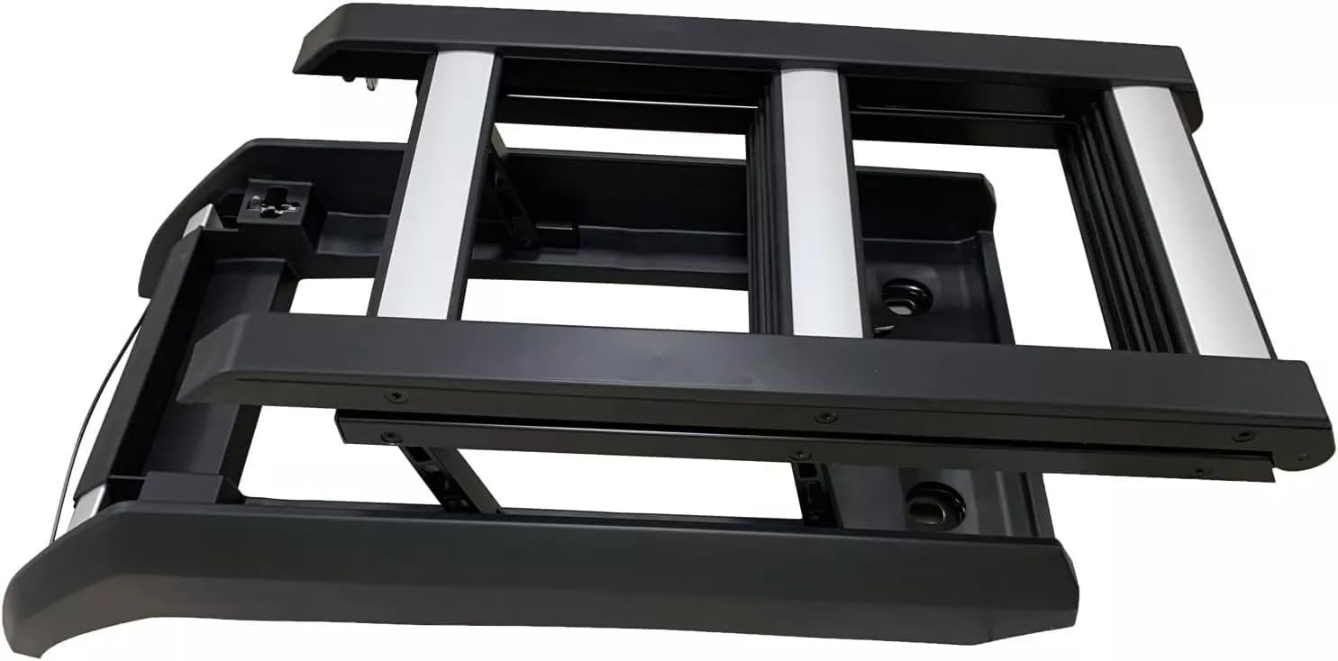 Black Foldable Liftable Ladder Protective Frame Fits for Lexus GX GX550 J250 2024 2025 2026