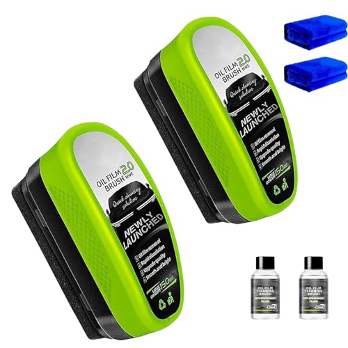 Pure Sight Nettoyant Pare Brise, Gl170 Pro Nettoyeur Vitre Voiture, Nettoyant Vitre Voiture, Longue DuréE, AméLiore La Clarté Et La Visibilité De (2 pièces)