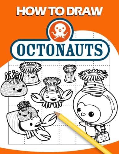 How To Draw Octsnauts Containing 30 Basic And Simple Cartoon Character Drawing Pages With Instructions Learn To Draw And Color For Kids And Children Swift Waseem Swift Amazon Com Books