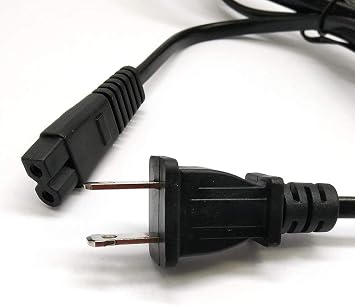 HONEYSEW AC Power Cable Cord Compatible with Brother, Singer, White, Baby-Lock, Viking, Pfaff Sewing Machine