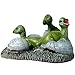 Garneck Wald Tier Figur Grüne Baby Ei Dinosaurier Modell Dinosaurier Pädagogische Spielzeug Tischplatte Dekorative Ornamente Geschenk für Home Office