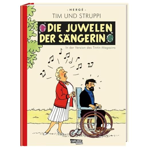 Tim und Struppi: Sonderausgabe: Die Juwelen der Sängerin: In der Version des Tintin-Magazins | Kindercomic ab 8 Jahren. Ideal für Leseanfänger. Comic-Klassiker