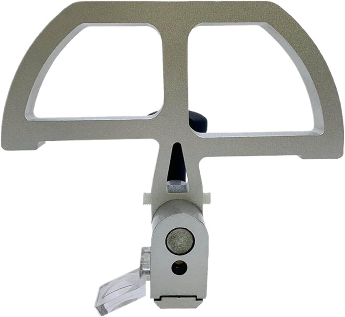 Stop Block Stopper Baffle Block with Magnifying Glasses for Sliding Table Panel Saw Accessories