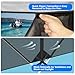 Leader Accessories 3 Bow 4 Bow Bimini Top Cover for Boat with Mesh Sidewalls Includes 4 Straps 2 Rear Support Poles Storage Boot 1