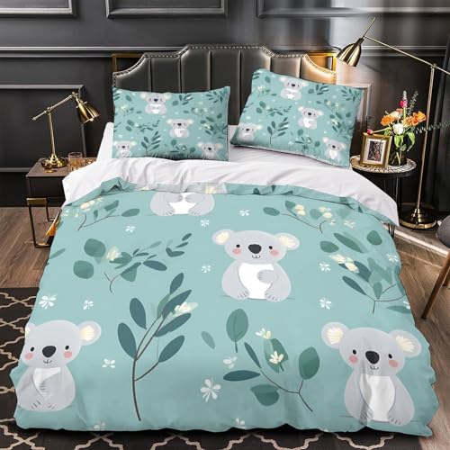Parure de lit microfibre hypoallergénique housse couette 200x200 - 2