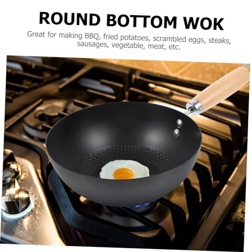 Wok pequeño de hierro forjado ULTECHNOVO miniatura 2