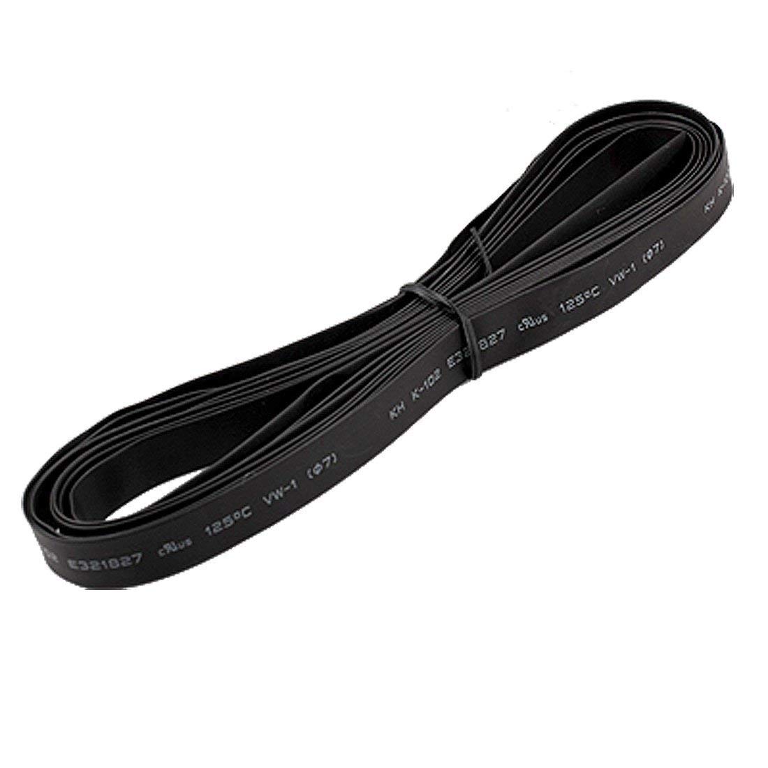 Black Heat Shrink Tube - 2 Meter Cable Sleeve -2