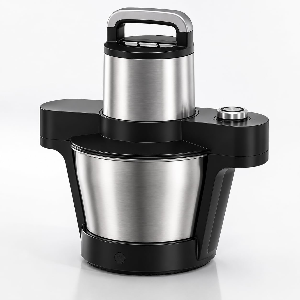 Procesador de alimentos de 1500 W con cuenco de acero inoxidable de 6,5 L