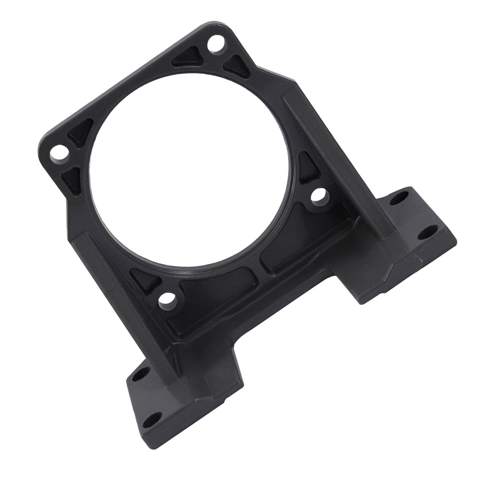 Aluminum Motor Mount Bracket for 180W-250W Motors Heavy Dutys Reinforced Frame Vibrations Resistant Compactly Design Motor Mount