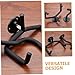 Totority 1set Guitar Wall Mount Hanger for Acoustic Electric Banjo and Ukulele Hook for Easy Installation and Versatile Storage for All Instruments