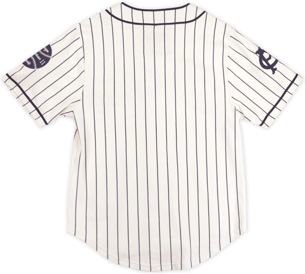 Big Boy Chicago American Giants S2 Heritage Mens Baseball Jersey [Ivory White - M] - ID#62769