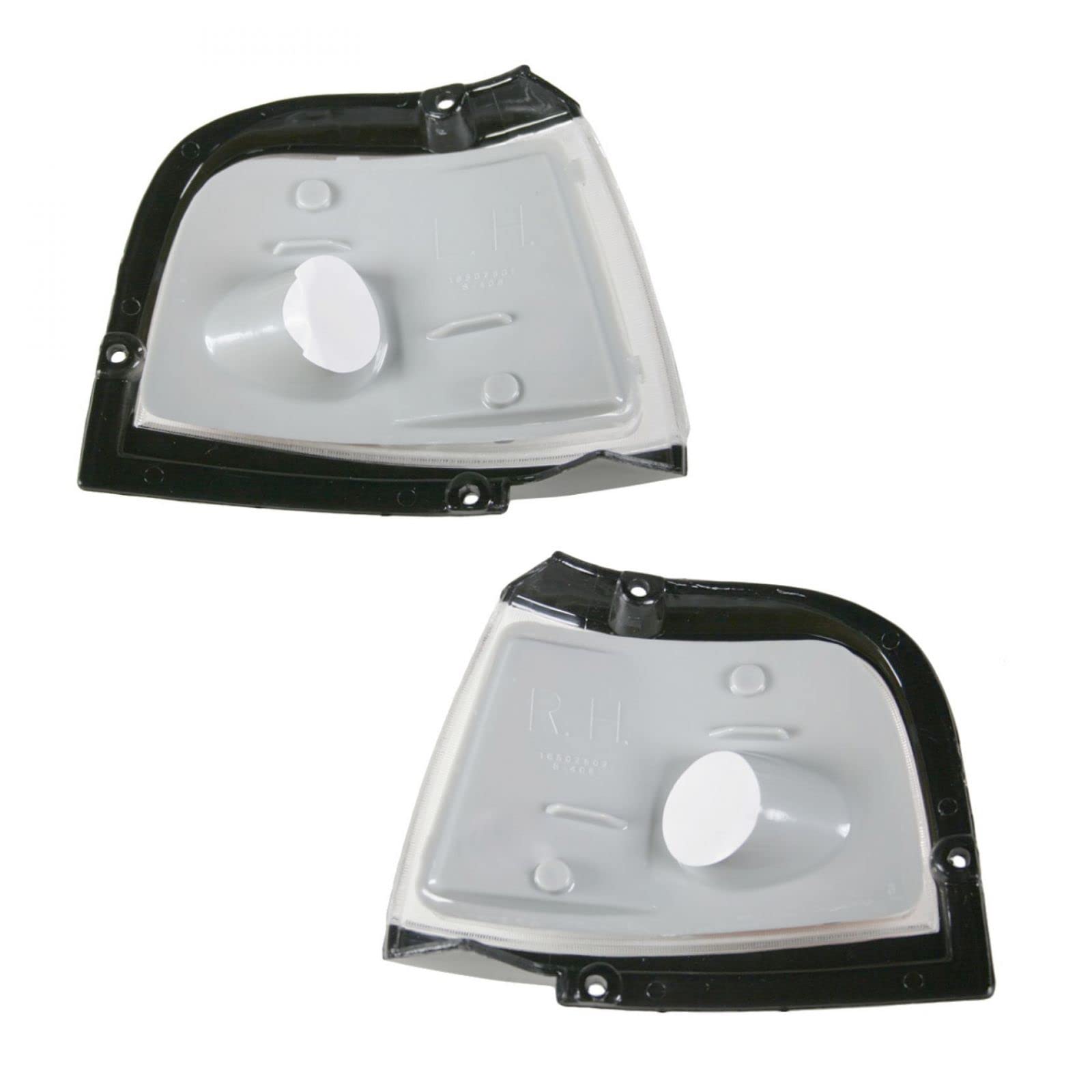 Driver & Passenger Side Corner Light Set Compatible with 1987-1996 Oldsmobile Cutlass Ciera GM2550104 GM2551104