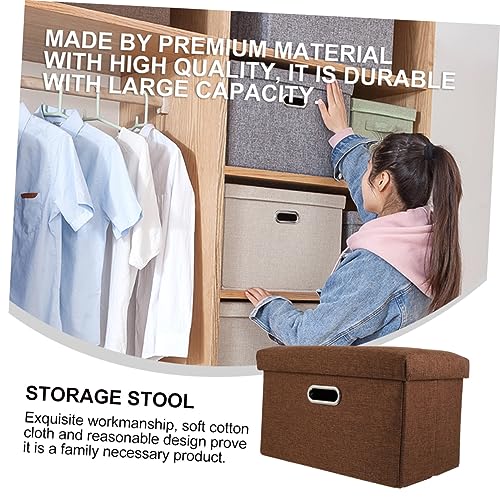 Tabouret de rangement multifonctionnel Zerodeko avec assise