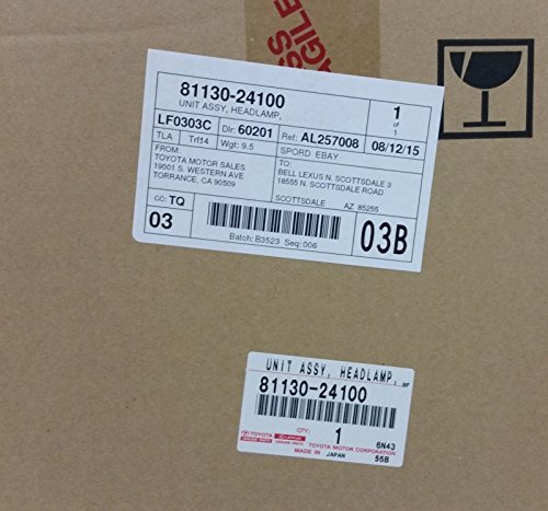 Lexus OEM faro derecho pasajero SC430 81130-24100 miniatura 2