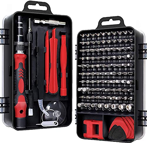 Prime Deals 115 in 1 Interchangeble Multipurpose Mini Screwdriver Set Magnetic Slot Wrench Bits Repair Tools Kit Set Combination Screwdriver Set for Home Appliance,Laptop,Mobile,Computer Prime Deals 115 in 1 Interchangeble Multipurpose Mini Screwdriver Set Magnetic Slot Wrench Bits Repair Tools Kit Set Combination Screwdriver Set for Home Appliance,Laptop,Mobile,Computer
