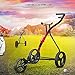 GolfWishbone Golf Push Carts | Wishbone Golf Cart - Utilizing The Very Latest Materials & Weight Saving Design (Red),OG032402024