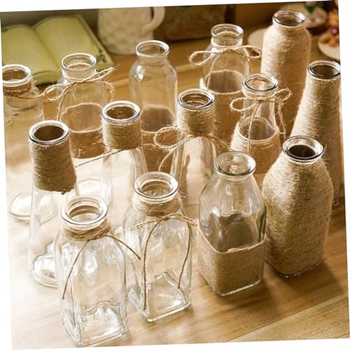 Cuerda de yute natural OSALADI de 100m, cordel resistente para manualidades 4