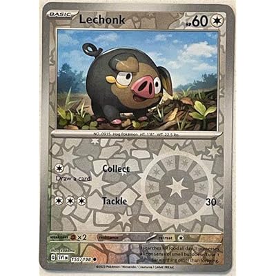 Pokemon - Lechonk 155198 - Scarlet Violet SV1 - Bahrain | Ubuy