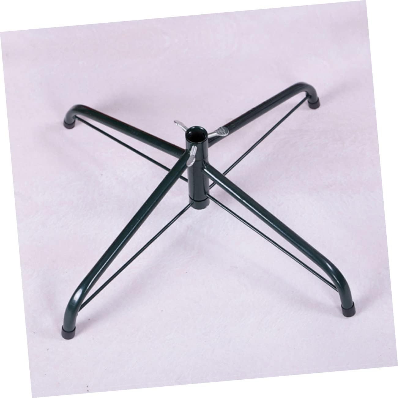 2pcs Metal Christmas Tree Stand Brackets Xmas Tree Holder for Stability Easy to Use and Secure Design for Holiday Decor