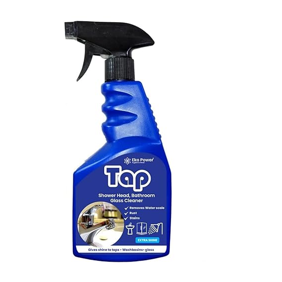 EcoCare Tap Cleaner Liquid Spray for Rust,Desclare,finterprint and Limescale Remover and Shinner-450ML