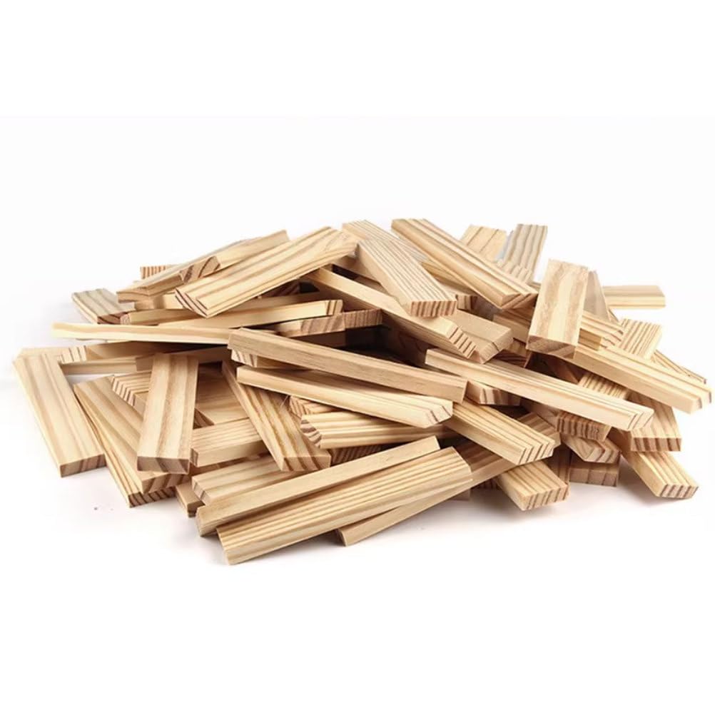 Giocattoli Educativi in Legno Massello per Prima Infanzia Montessori Maestro Architetto, Blocchi da Costruzione Intelligenti, 100 Pezzi