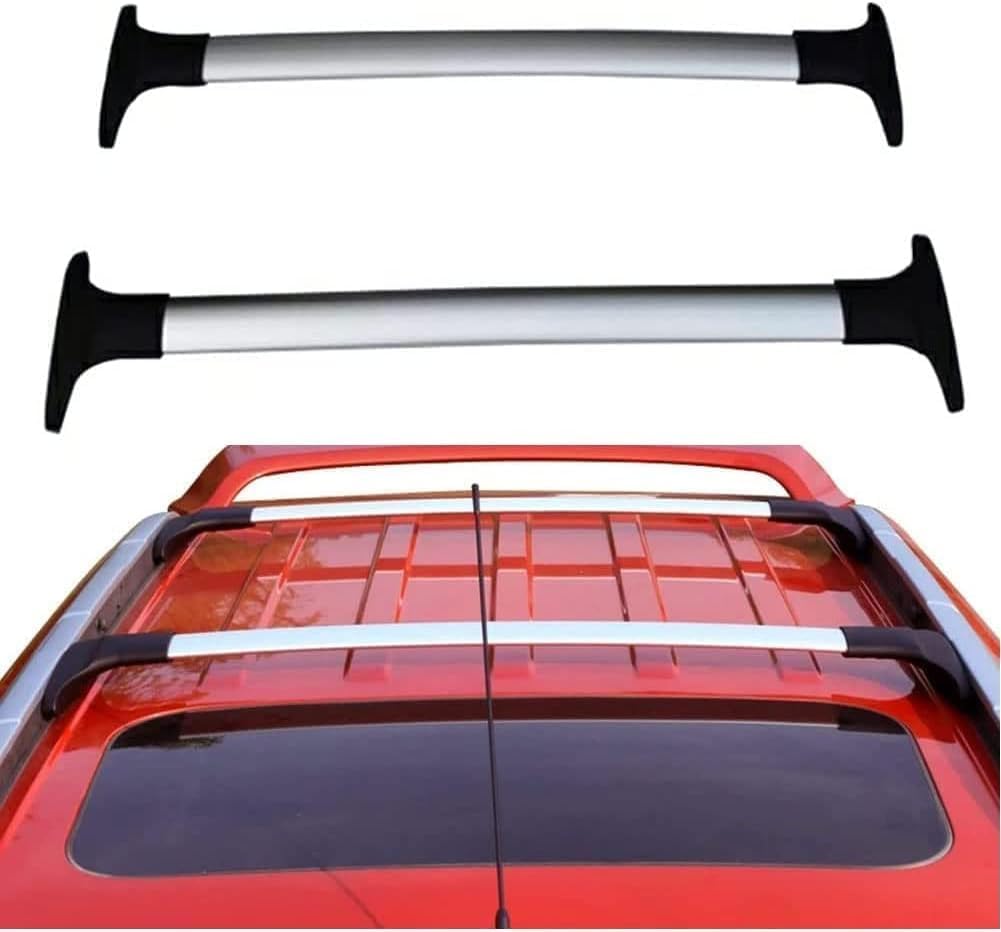 DRYFAL 2 Stück Auto Dachträger Für Ford Ecosport 2014-2019, Fahrradträger, Dachboxen Oder Als Skihalter Für Offene Dachrelinge, Auto Zubehör: 