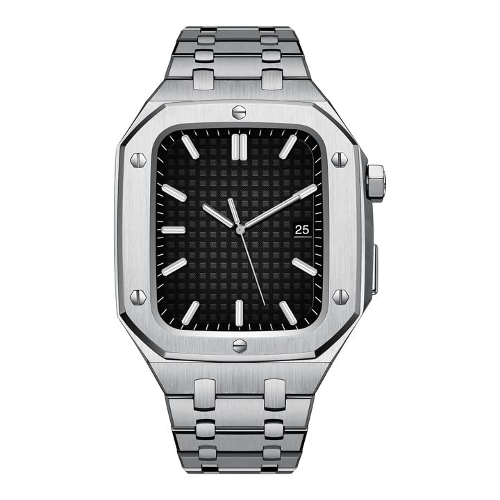 Kit modification Apple Watch pour un style élégant en rendez-vous d'affaires