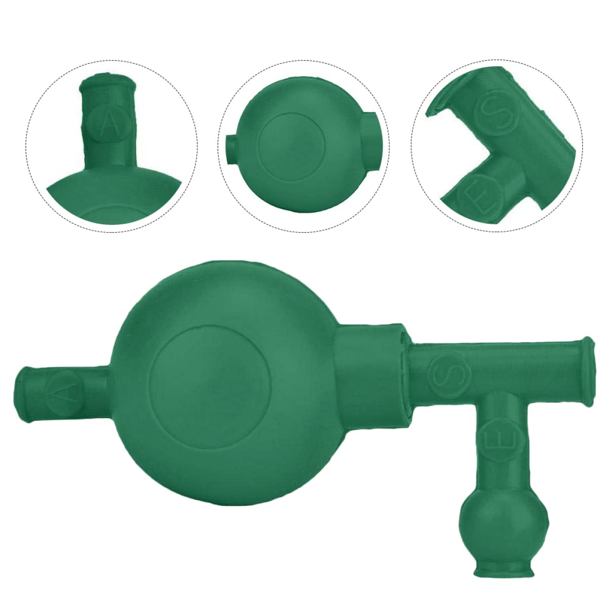 Baluue 3pcs Rubber Pipette Filler Valves Safe and Efficient Liquid Bulb for Laboratory Use Quantitative Filler for Accurate Measurements