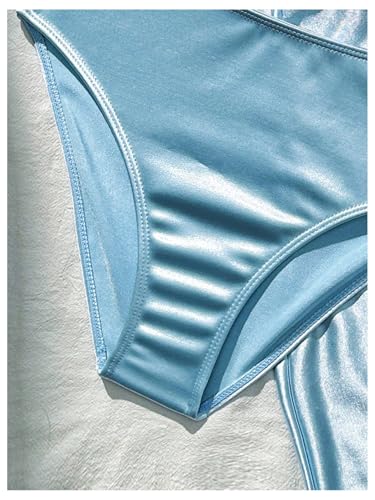 Image of SOLY HUX Girl's Summer Swimsuit Set Floral Halter Triangle Bikini Set with Wrap Skirts Beachwear