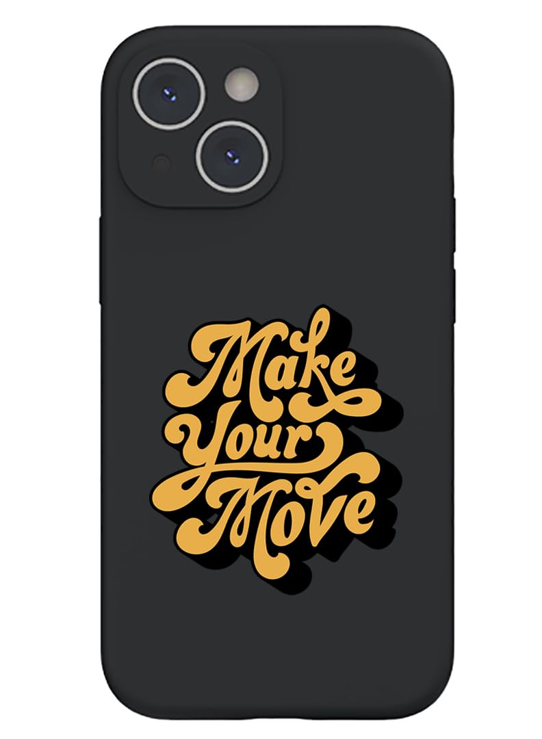 Protective Slim Fit Case Liquid Silicone Cover with Full Body Protection Anti-Scratch Shockproof Case For iPhone 15 Black - Mickey Mouse 1