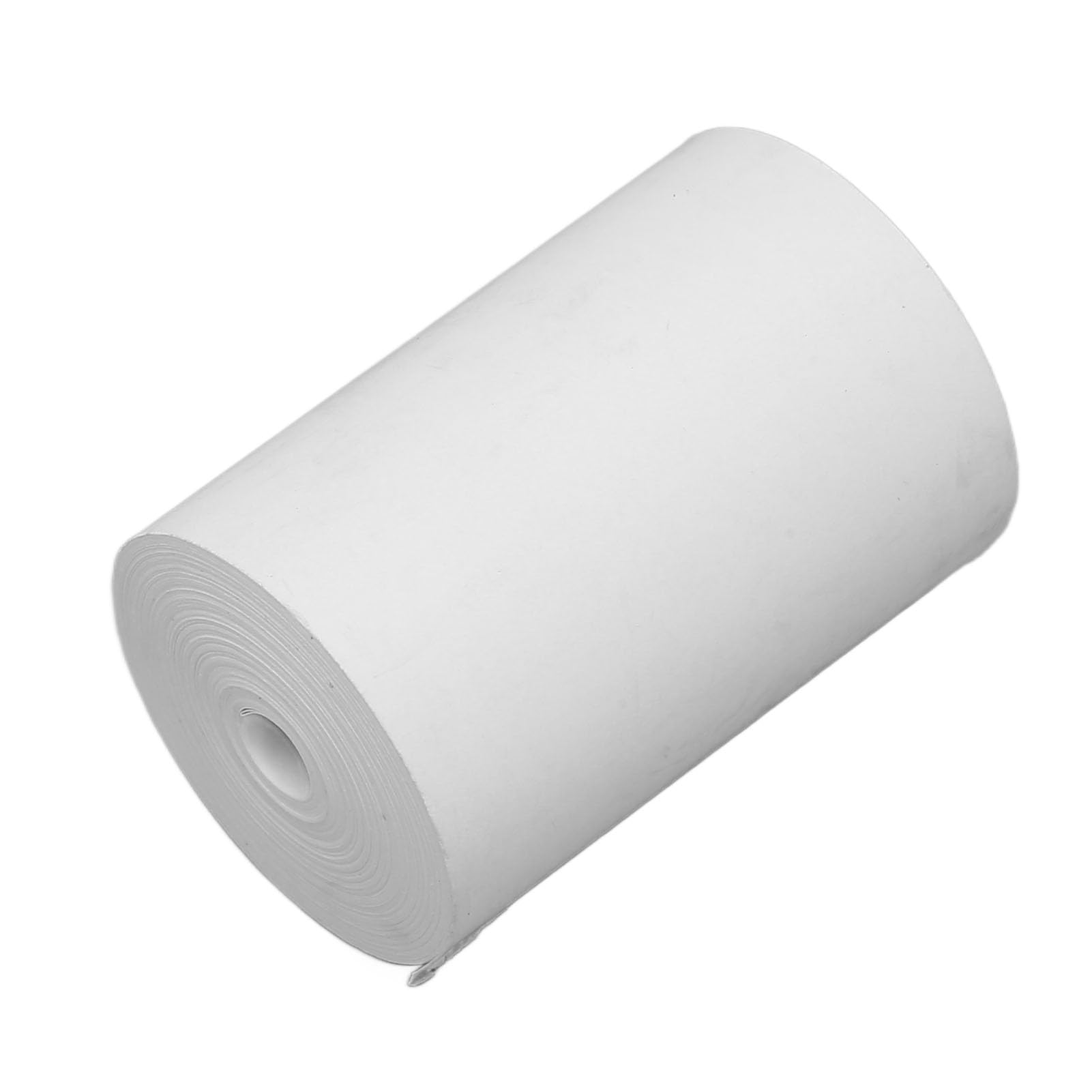 10 rouleaux de papier d'impression thermique 80mm papier thermique de reçu léger lissant clair pour le remplacement (Small Tube Core)