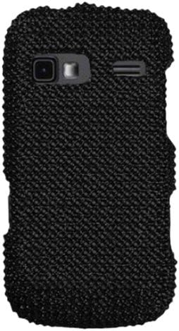 Asmyna LGLN272HPCDMS003NP Dazzling Diamante Bling Case for LG Rumor Reflex/Freedom/Converse - 1 Pack - Retail Packaging - Black