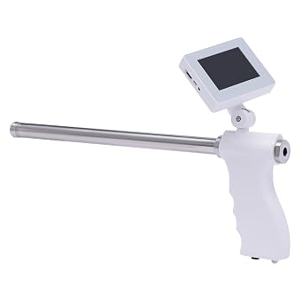 Artificial Insemination Kit, 15MP LED Camera 120 Up/Down, 360 Left/Right Cattle Visual Insemination Tool Cows, Visual Insemination Gun Adjustable Screen Cow Inseminations Device