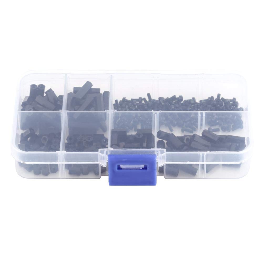 Standoff Nylon Per Elettronica Set 180 Pz Distanziali, Viti E Dadi In Nylon Distanziali Esagonali In Plastica