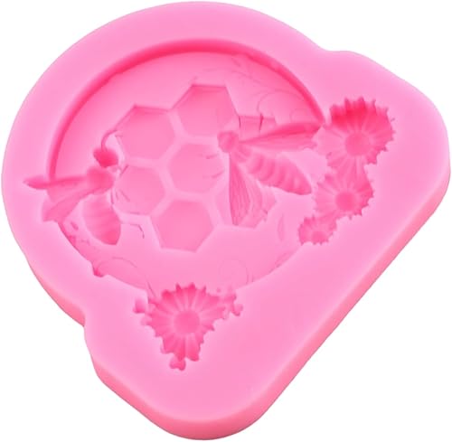 Miniatura 23 de Moldes de silicona de abejorros para fondant, molde de abeja para decoración de pasteles de azúcar, decoración de cupcakes, caramelo de chocolate