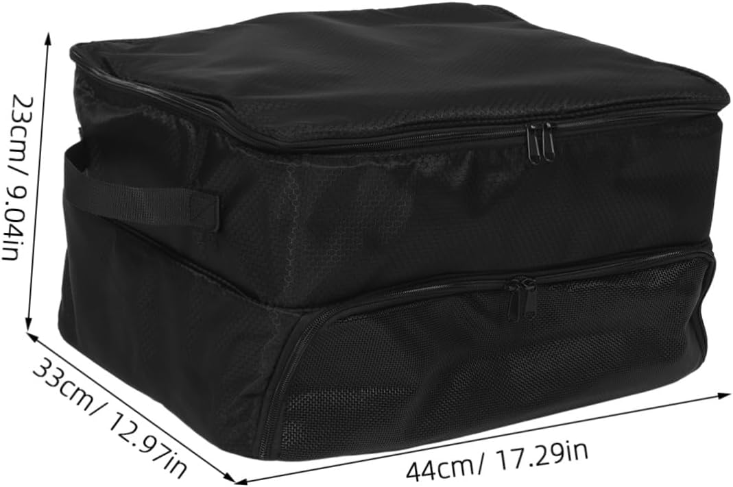 POPETPOP Large-Capacity Golf Trunk Organizer for Men Portable Oxford Storage Pouch for Golf Accessories and Versatile Car Organizer for Outdoor Sports Activities