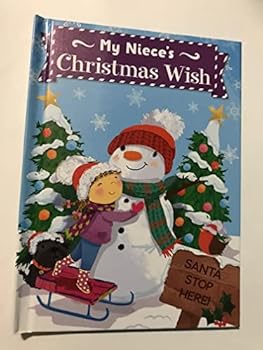 Hardcover My Niece's Christmas Wish Book