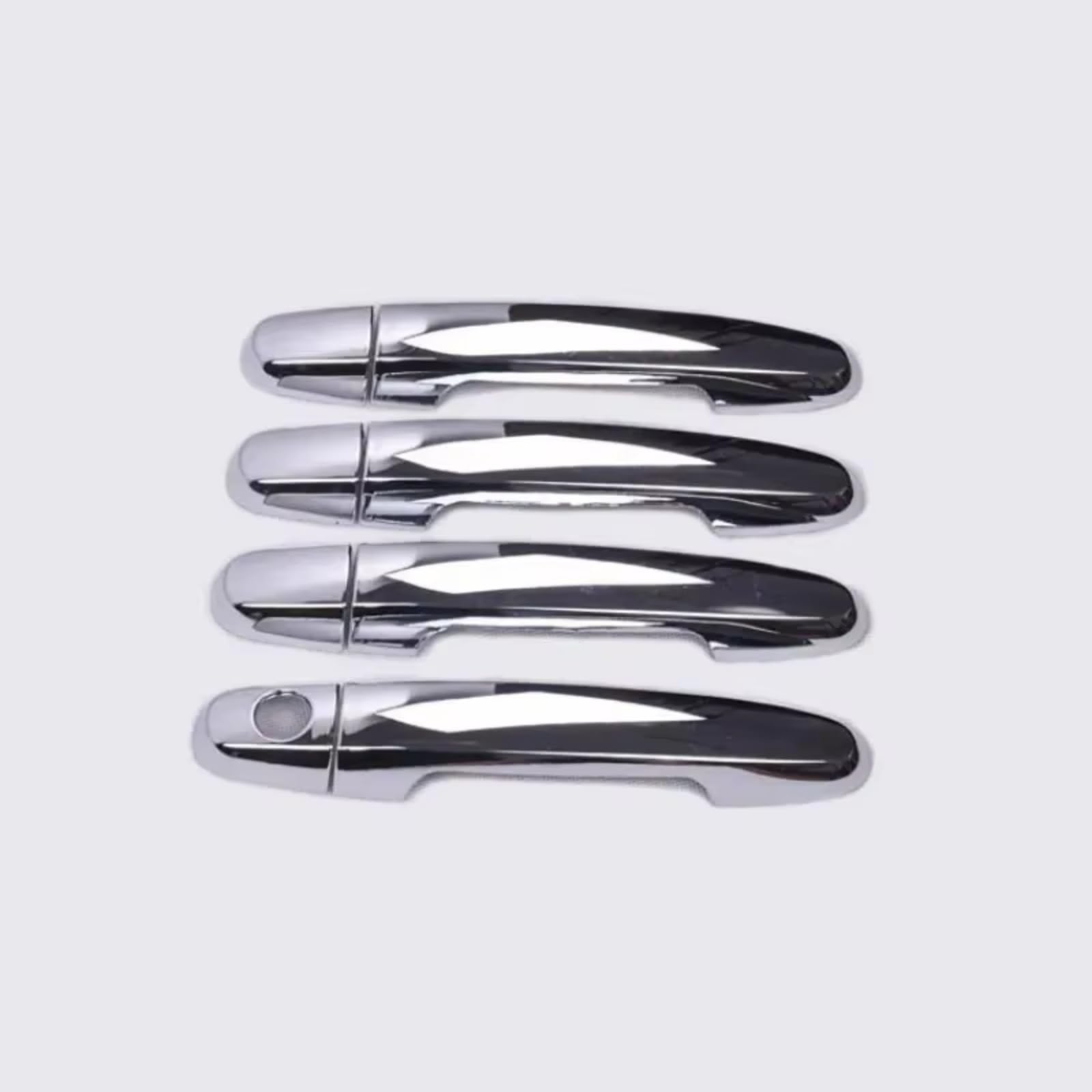 Zcxfdthf Silver Door Handle Covers Part Compatible With Toyota For Fielder 2005-2013 Car Door Handle Cover Trim Styling Accessories Exterior Protector Set(Silver)
