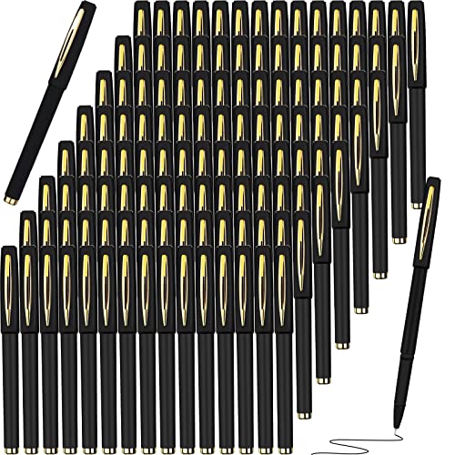Bolígrafo Rollerball Gel Negro Ultra Fino x120
